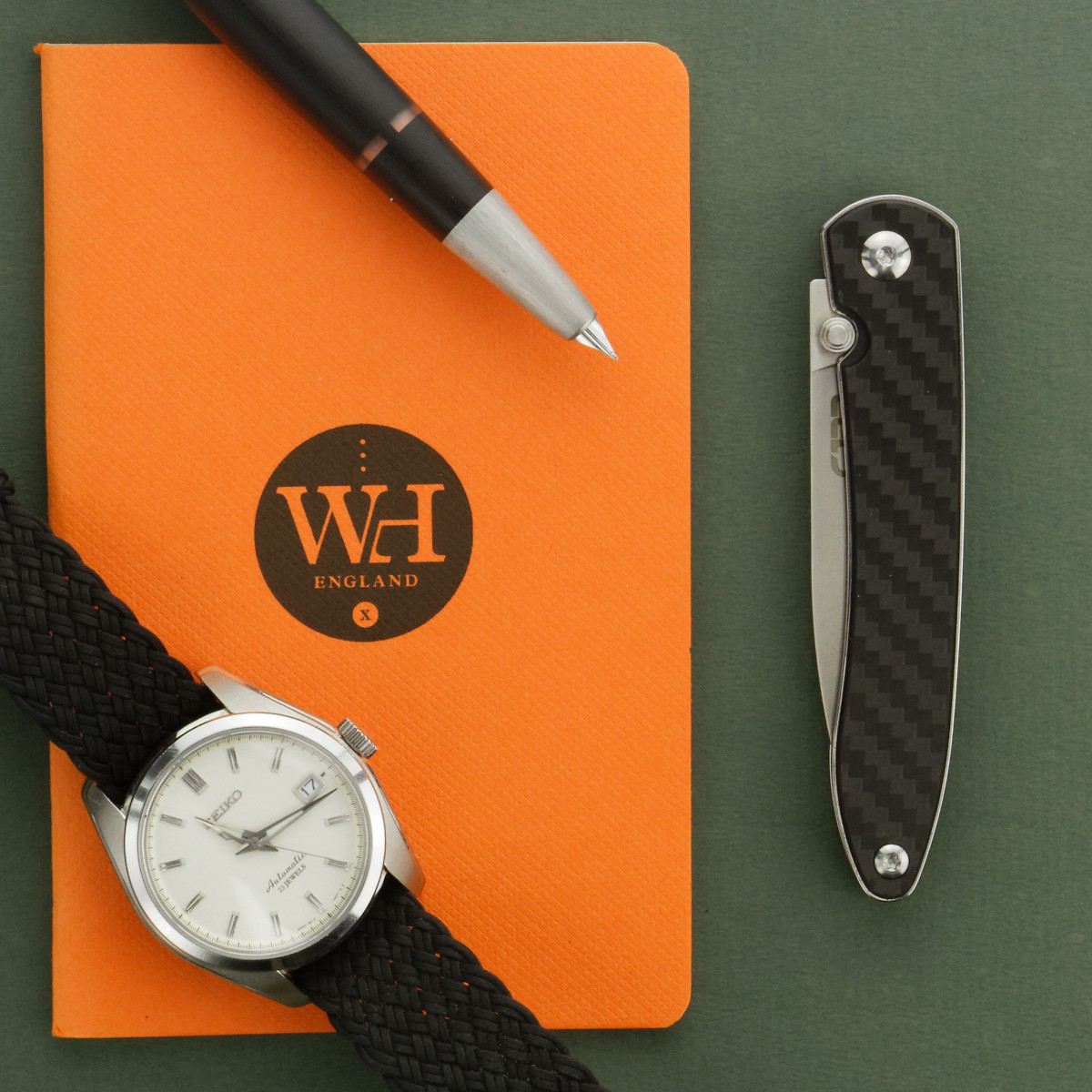 Lamy 2000 + Seiko SARB035 + CJRB Ria