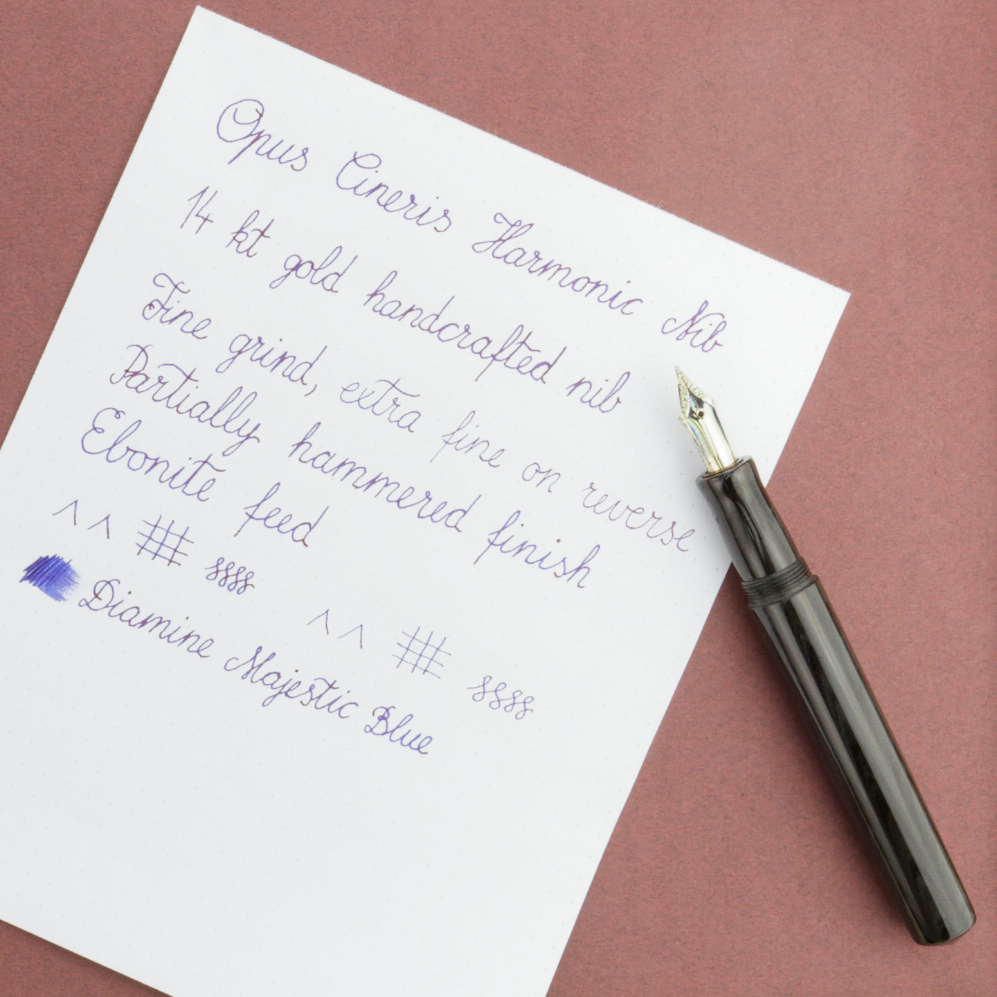 normal writing