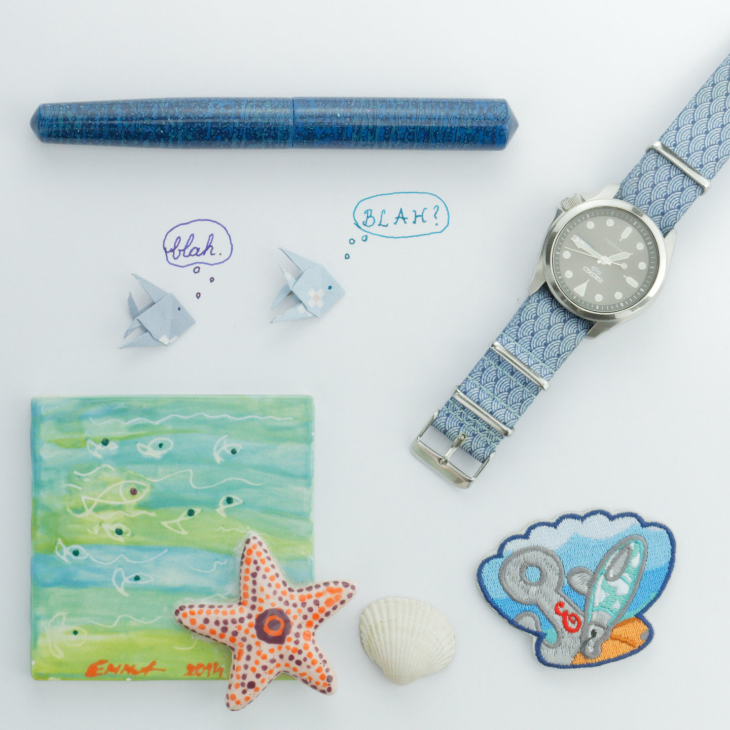 Tamenuri Studio Blue Waves