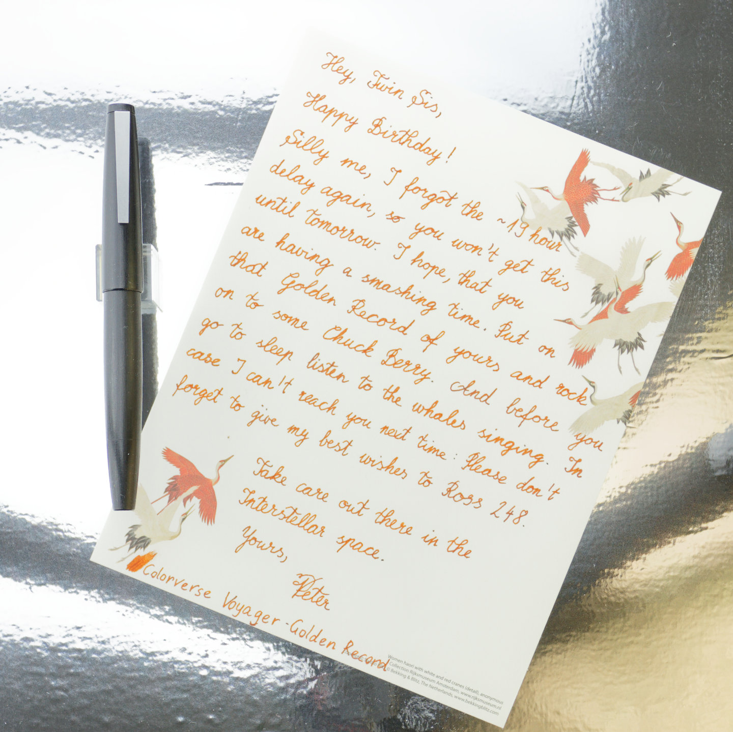 Birthday letter