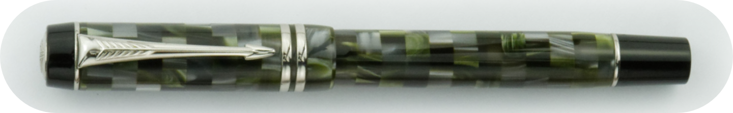 Parker Duofold International Green Checked