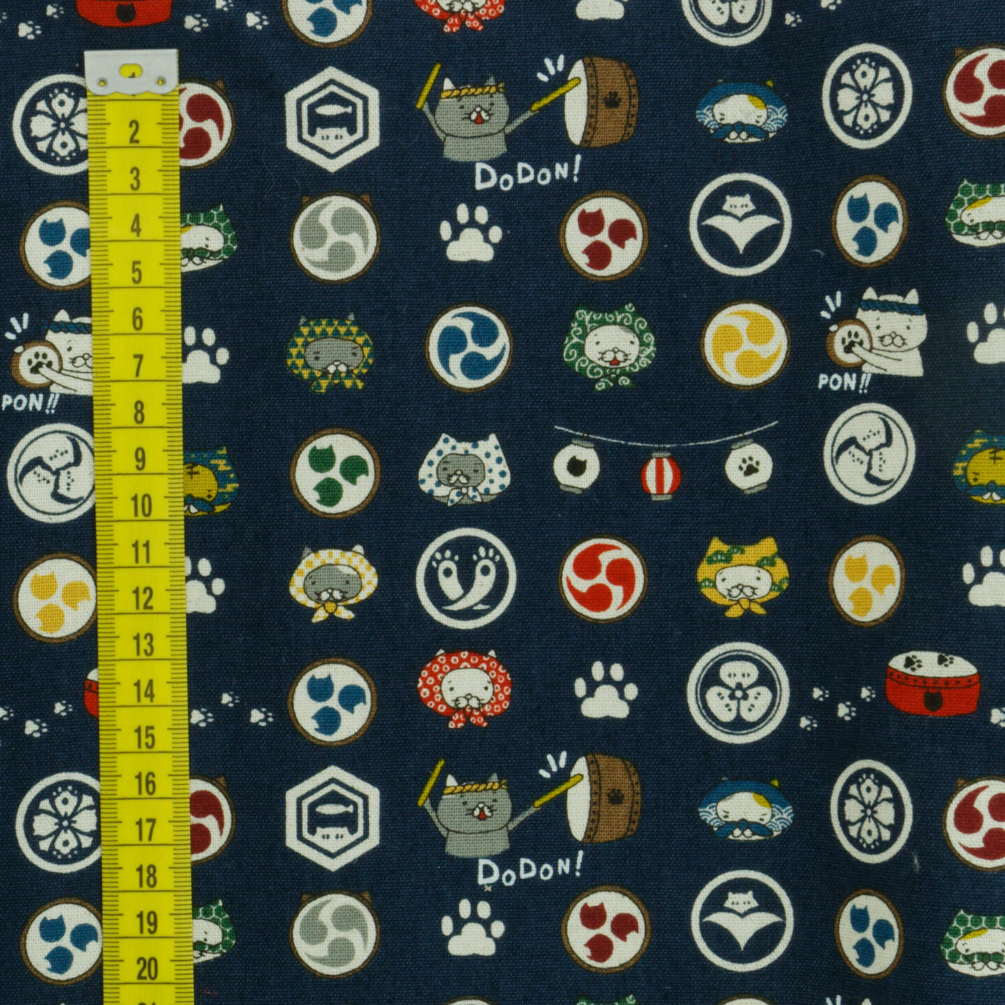 Kamon Neko Kawaii blue